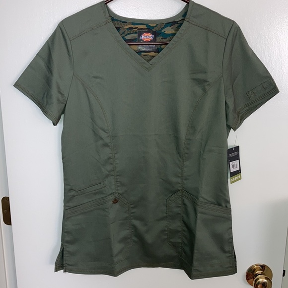 Dickies Olive green utility top. Size S - Picture 1 of 13